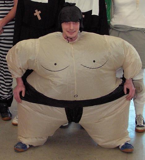 Bestes Kostüm Sumo-Ringer