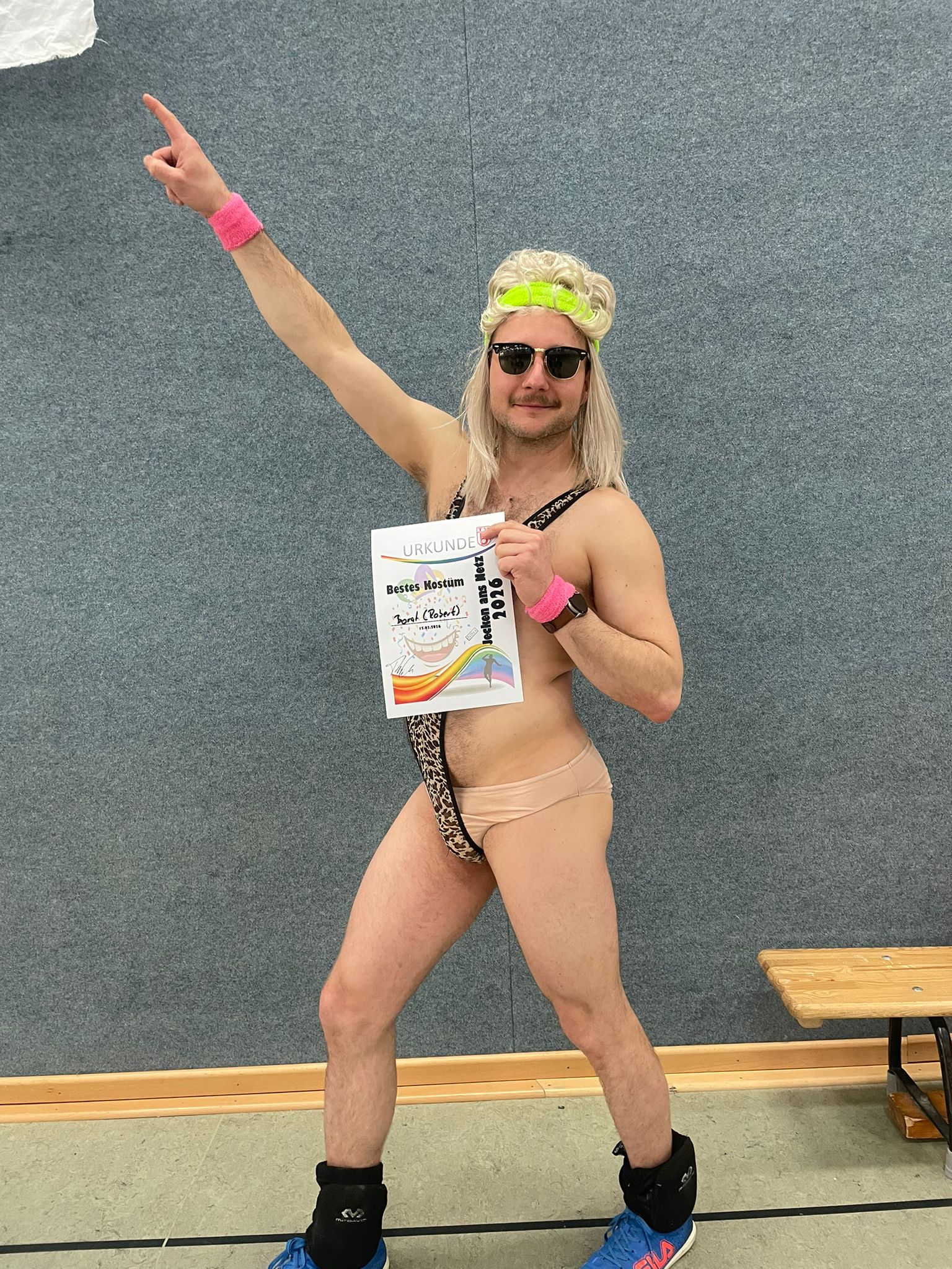 Bestes Kostüm 2026 - Leoparden Borat