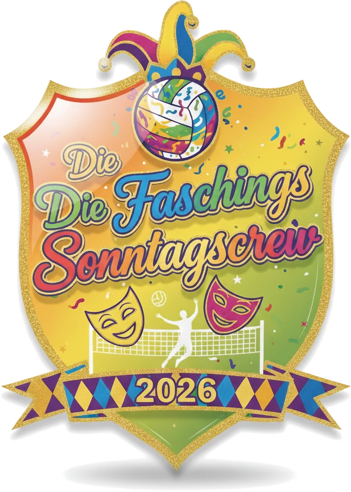 Teamfoto für Faschings-Sonntagscrew